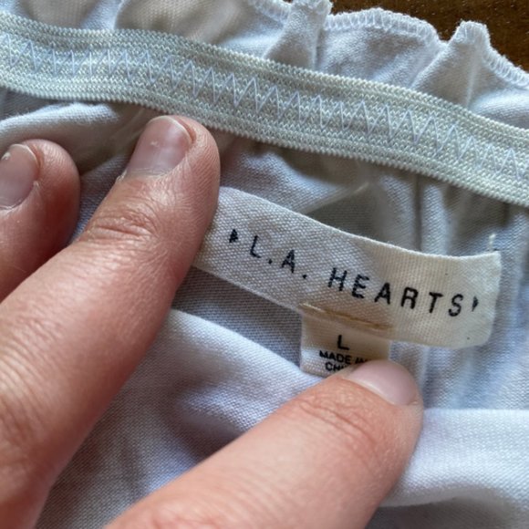 White Cropped Ruffle Tank - Picture 2 of 2